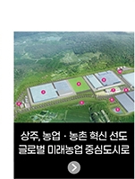 상주, 농업ㆍ농촌 혁신 선도 - 한국넘어 글로벌 미래농업 중심도시로