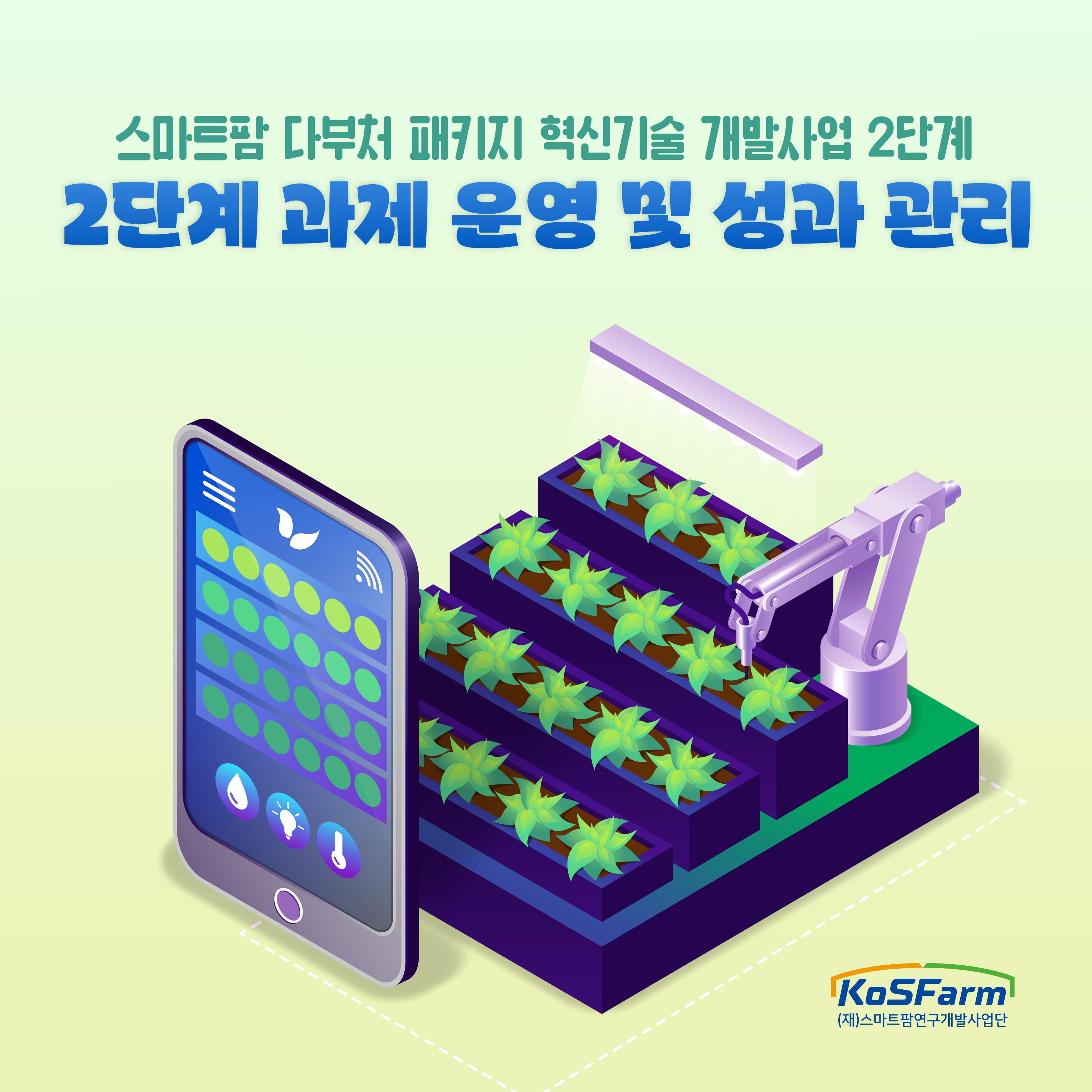 스마트팜 다부처패키지 혁신기술개발사업 2단계 과제 운영 및 성과관리 사진