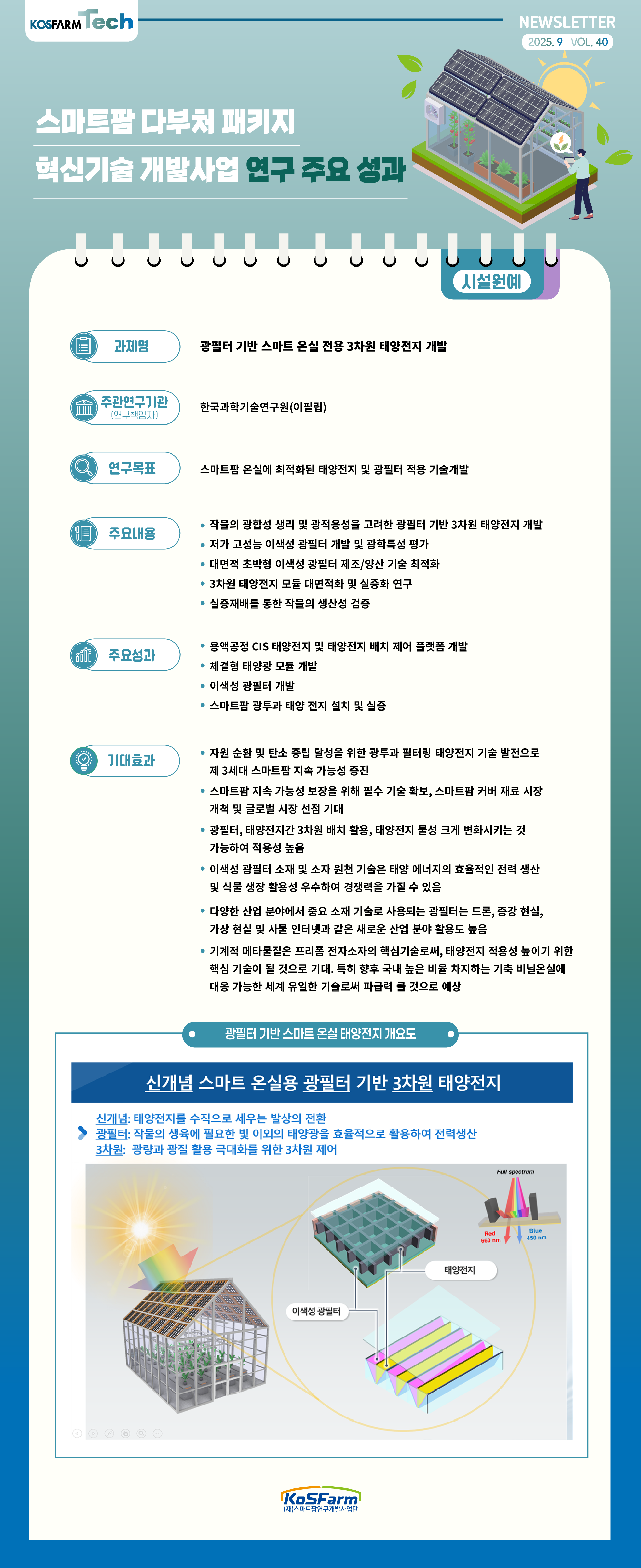 KoSFarm Tech 14호(원예+축산) 사진